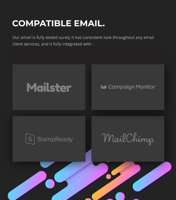 Salut - Professional Agency Email Newsletter Template With Stampready Builder + Mailchimp + Mailster - 5